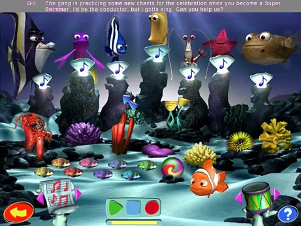 Finding Nemo: Nemos Underwater World of Fun (PC) Gameplay