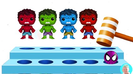 Bad Baby Hulk Finger Family Song mega finger family collection Colors Learn