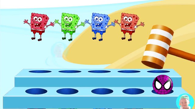 SpongeBob Songs Cartoon Baby Learning Song - Spongebob squarepants finger family song nursery rhymes