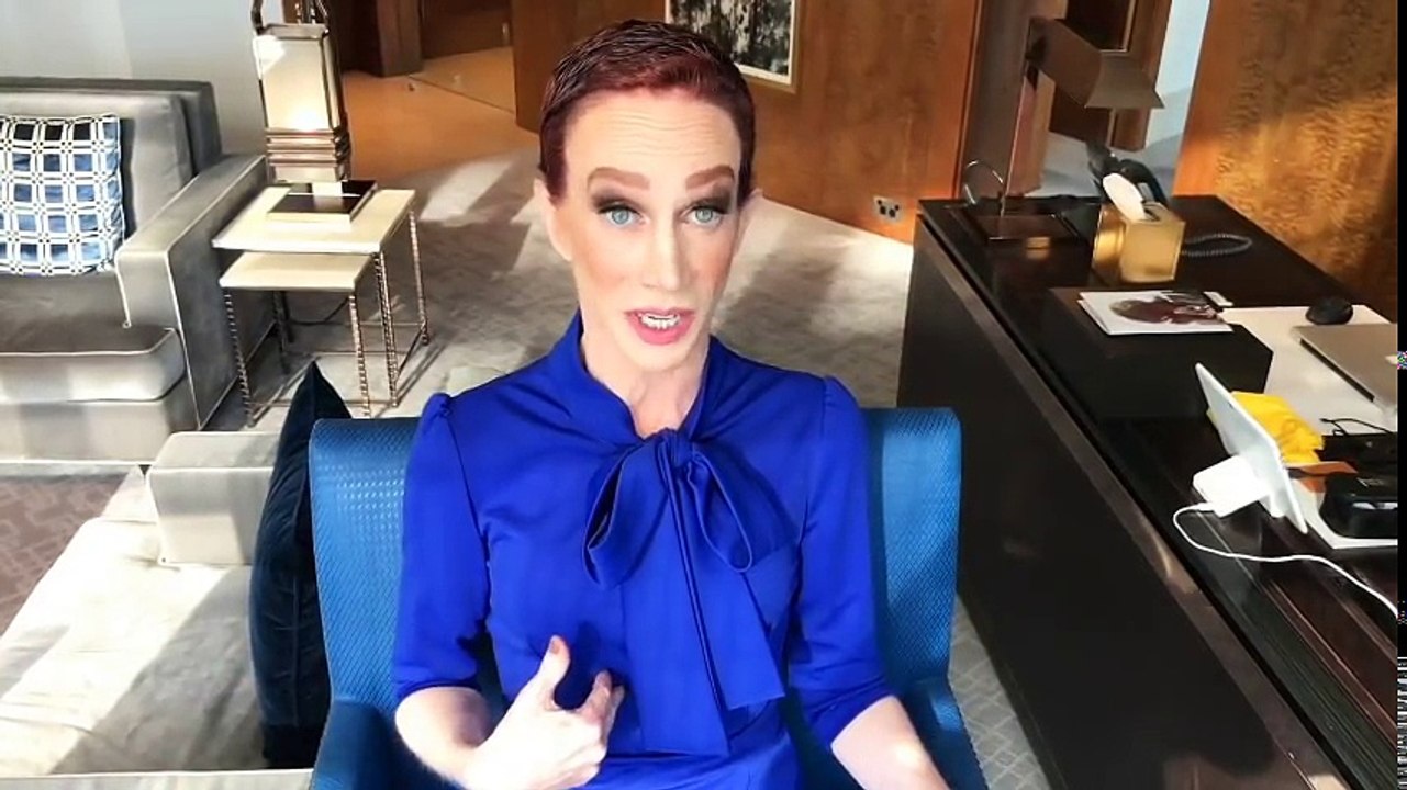 Kathy Griffin is nearing her end. Nervous breakdown is 3, 2, 1