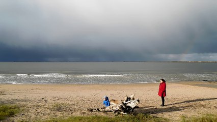 Море в конце октября. Лиепая.