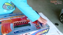 NERF Demolisher 2-IN-1 Elite Gun Unboxing and Review, Fidget Spinner - TigerBox HD