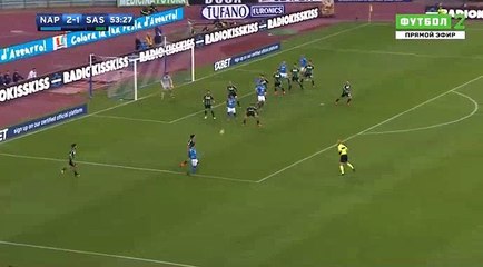 Dries Mertens Goal HD - Napoli	3-1	Sassuolo 29.10.2017
