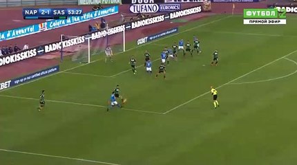 Dries Mertens Goal HD - Napoli	3-1	Sassuolo 29.10.2017