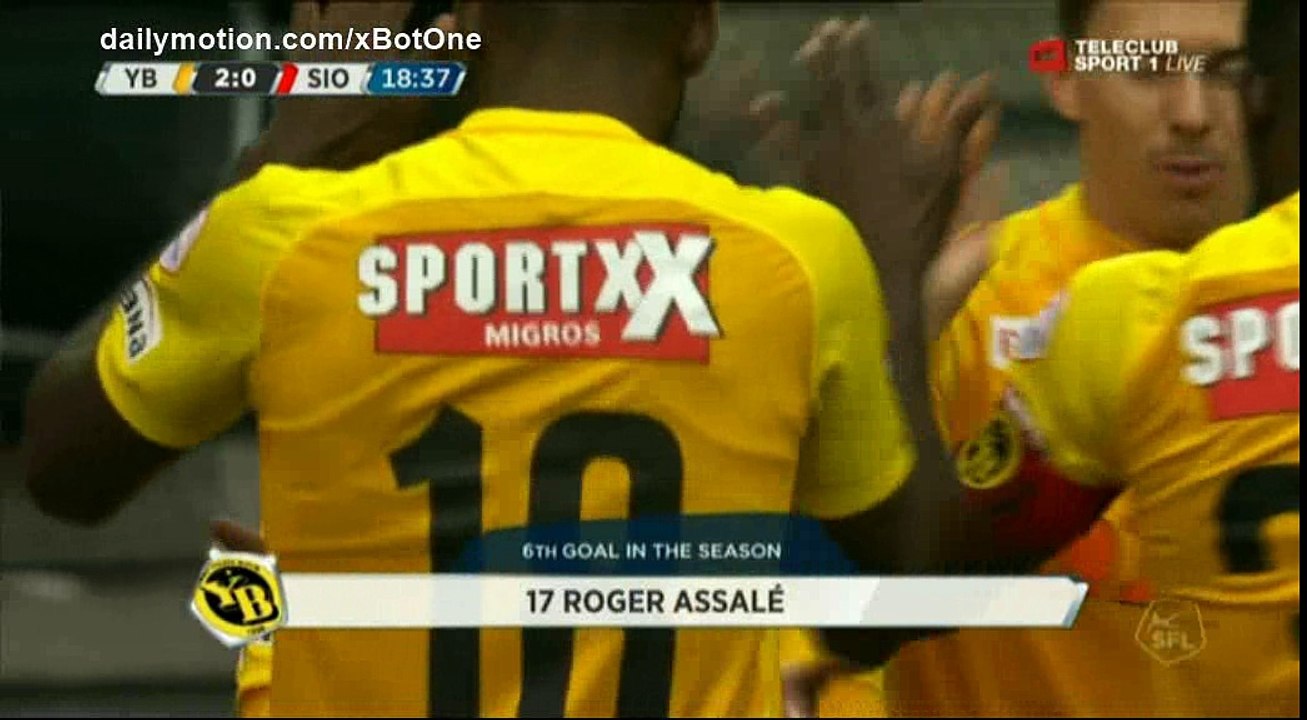 Roger Assale Goal HD - Young Boys 2 - 0 FC Sion - 29.10.2017 (Full Replay)