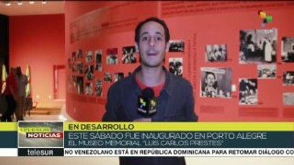 Brasil: Memorial expone muestra fotográfica sobre Luiz Carlos Prestes