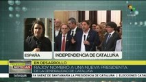 Carles Puigdemont llama a la resistencia no violenta de Cataluña