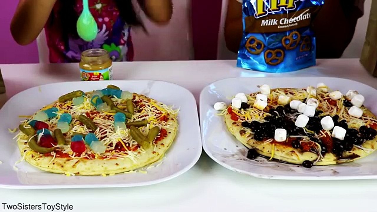 PIZZA CHALLENGE - Gross and DisgustingToppings Combination