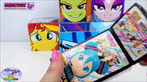 My Little Pony Equestria Girls Surprise Cubeez Cubes Dazzlings Surprise Egg and Toy Collector SETC