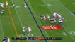 Cleveland Browns quarterback DeShone Kizer steps out of a tackle to get the first down