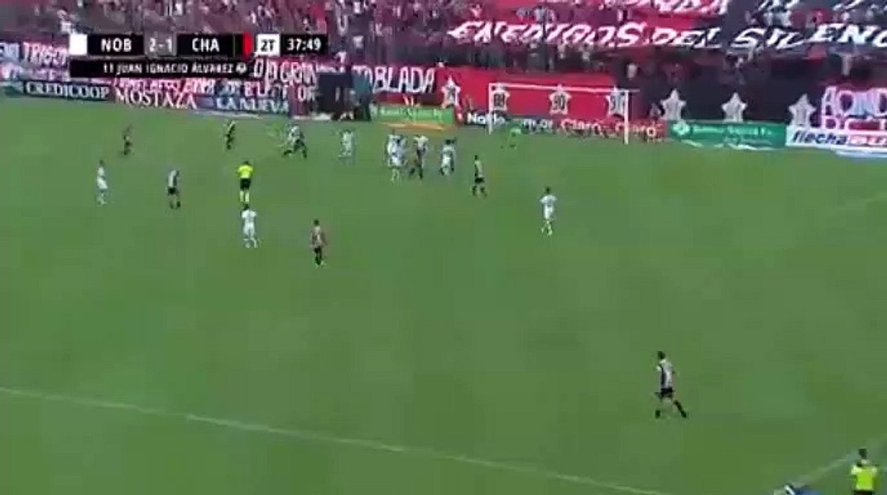 Alvarez Morinigo Goal HD - Newells Old Boys	2-1	Chacarita Juniors 29.10.2017