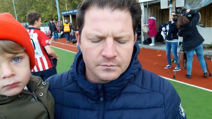 Robin Geens: "content de la gestion de mes joueurs"