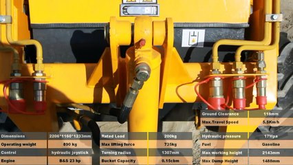Chinese hydraulic mini tror Hysoon HY380. Full review. Affordable machine for everybody.