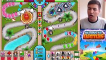 Bloons TD Battles | RING OF FIRE MADNESS! CAN WE DEFEND THESE M.O.A.B.S ?!