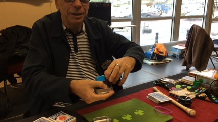 De la magie avec Michel Diloy au Salon des collectionneurs