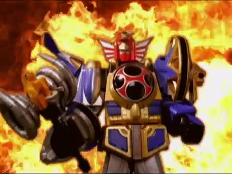 Power Rangers Ninja Storm - All Megazord Finishers (Power Spheres)