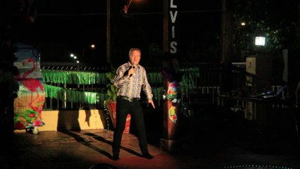 Colin Paul sings 'Jailhouse Rock' Days Inn Pool Party 2015