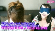 [eng sub] 내 입에 뭐 넣었어? 한국 푸드 도전 / whats in my mouth: korean food challenge