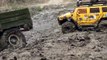 RC TRUCKS OFF Road MUD Terrain - Scale model: MAN Truck 6x6, Hummer, Tamiya Pajero, Axial, HPI