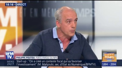 "Pendant la campagne @EmmanuelMacron n’avait pas l’air réac par rapport à d’autres candidats", dit @PhilippePoutou