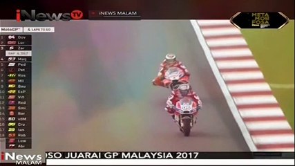 Dovizioso Juarai GP Malaysia 2017