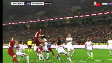 1-0 Dame N'Doye Goal HD - Trabzonspor 1-0 Galatasaray - 29.10.2017