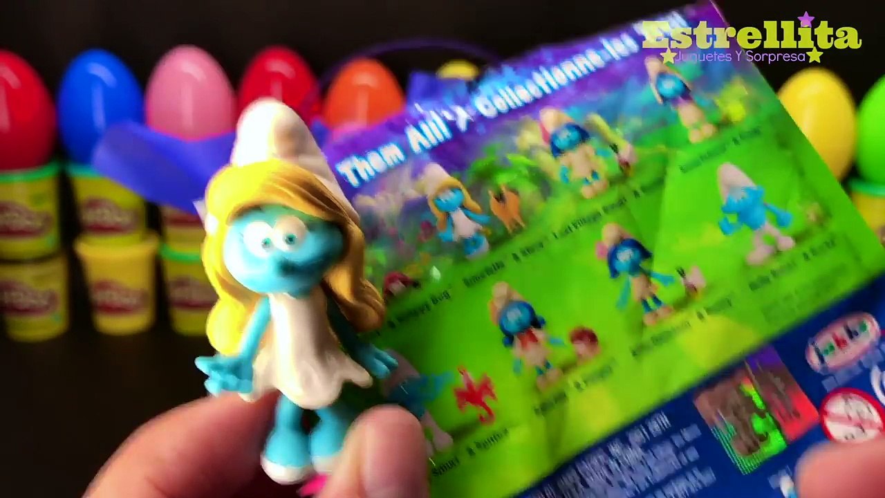 LOS PITUFOS ALDEA PERDIDA Bolsitas Sorpresa Cajitas Sorpresa Set de juguetes Papá Pitufo juguetes