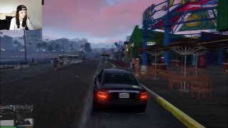 GTA V - Uvodni video - Voznja kroz grad