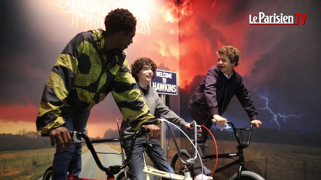 Quand les acteurs de Stranger Things débarquent à Paris