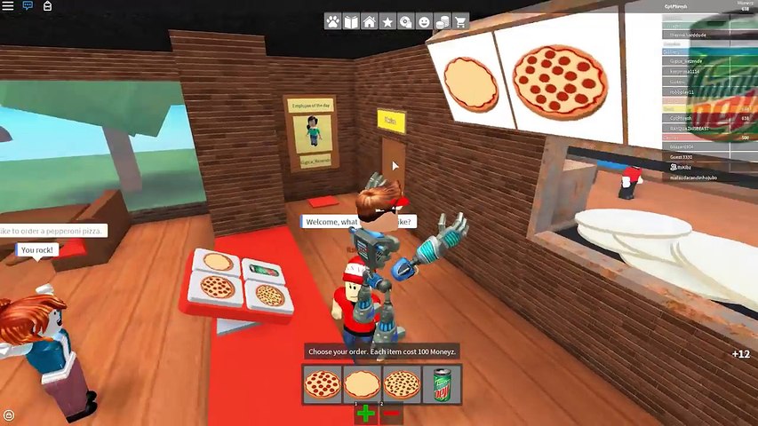 Roblox Work At A Pizza Place Best Job 2016 - roblox work at a pizza place video codes