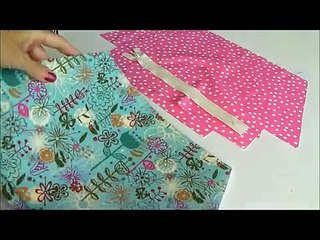 Sew an easy cosmetics bag