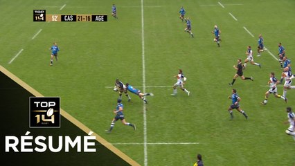TOP 14 - Résumé Castres - Agen: 43-28 - J8 - Saison 2017/2018