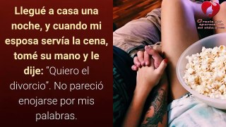 Él le Pide el Divorcio y Queda Aterrado con la Respuesta de su Esposa