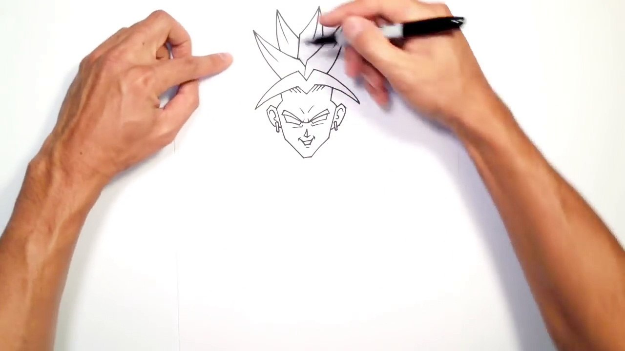 How To Draw Broly Dragon Ball Z Video Dailymotion