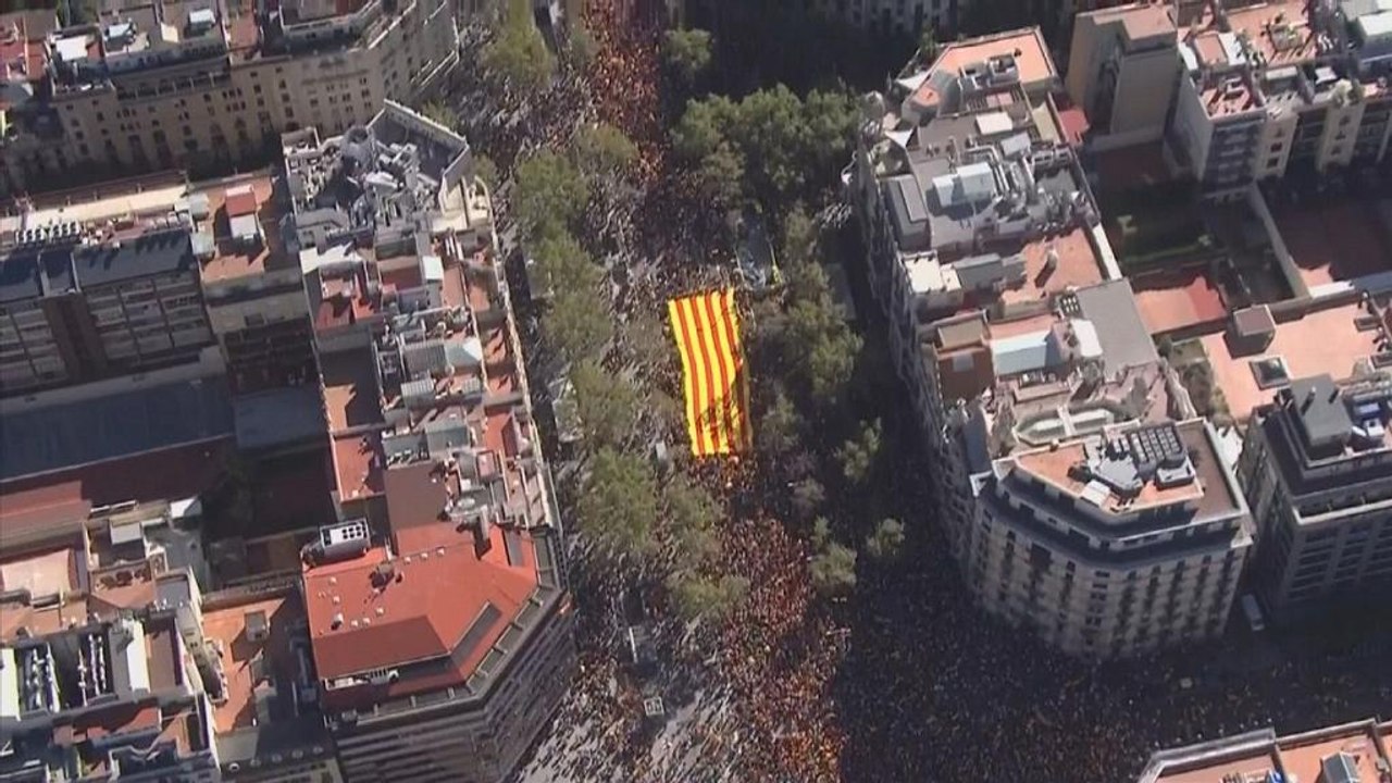 "Да здравствует Испания!": марш в поддержку единства