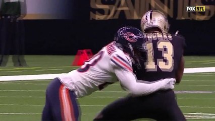 Michael Thomas zooms across the middle for 23-yard catch