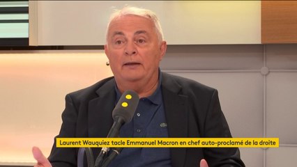 "Le positionnement de Macron qui mène une politique économique très à droite, emmène les Républicains encore plus à droite"