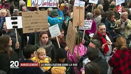 Harcèlement sexuel : mobilisation dans la rue