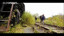 Trainspotting in the Shumkovo railway cemetery