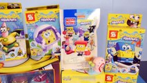 Spongebob Squarepants Toys Videos Opening Blind Bag Mr Krabs & Plankton Set - Disney Cars Toy Club