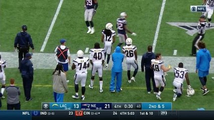 Benjamin gets open along sideline for 15 yards