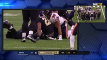 Mark Ingram fumbles, Chicago Bears recover