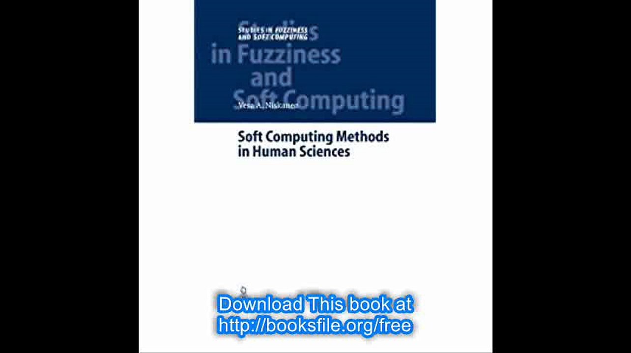 Soft Computing Methods in Human Sciences (Studies in Fuzziness and Soft Computing)