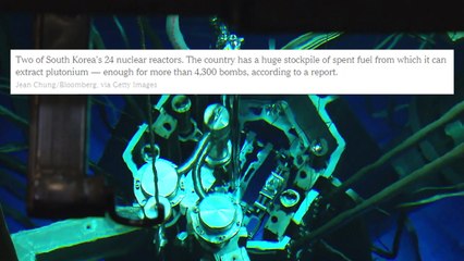NYT "韓, 4,300개 핵탄두 제조 가능"...아시아 핵무장론 확산 우려 / YTN