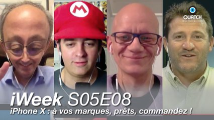 iWeek S05E08 : iPhone X : à vos marques, prêts, commandez !