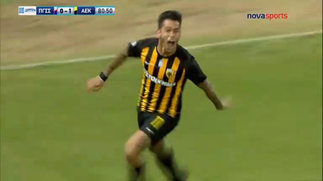Sergio Araujo AMAZING Goal - Panionios 0-1 AEK - 29.10.2017 [HD]