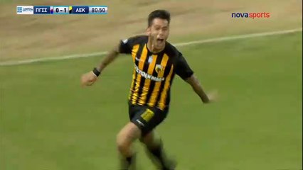 Sergio Araujo AMAZING Goal - Panionios 0-1 AEK - 29.10.2017 [HD]