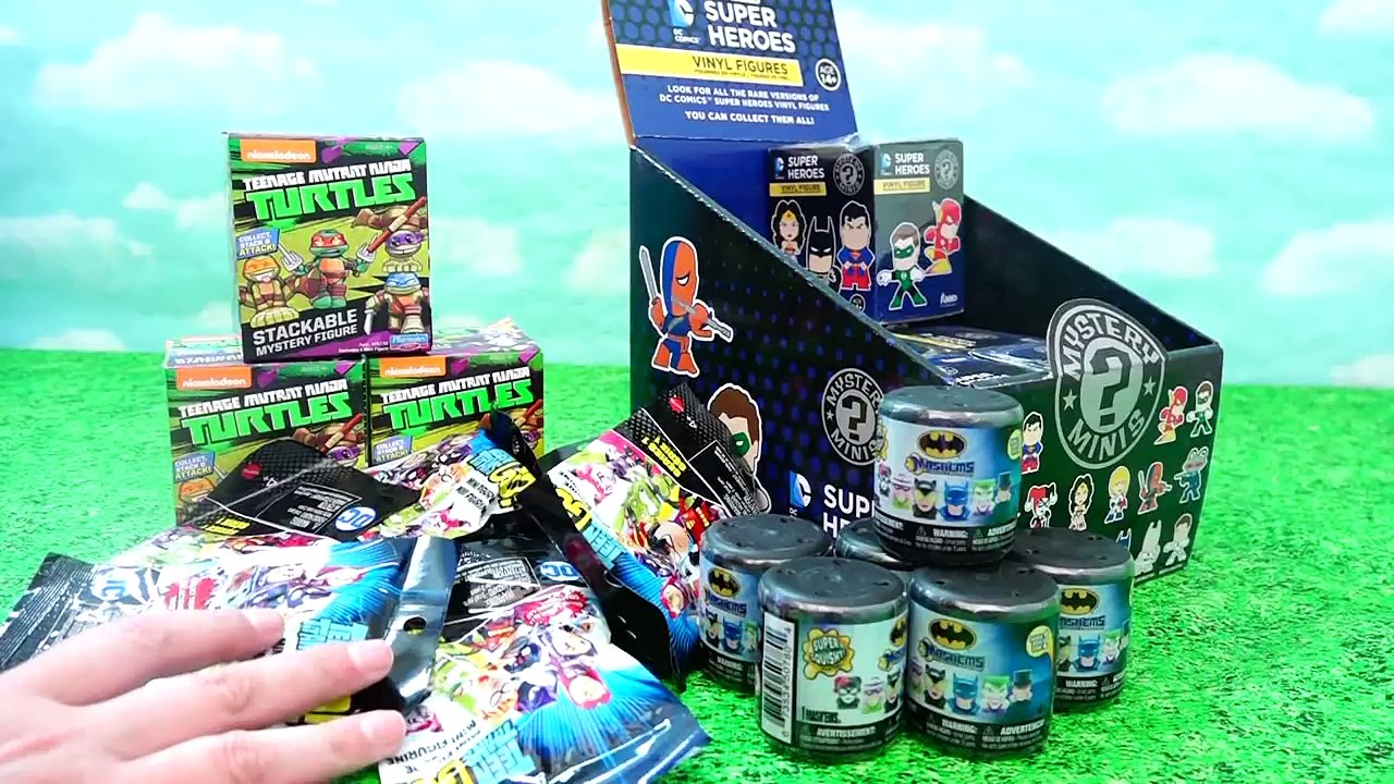 Juguetes sorpresa de Ninja Turtles, Teen Titans, Batman y otros super héroes - Super Juguetes BAM!
