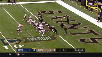 Tarik Cohen goes over the top for 1-yard TD run