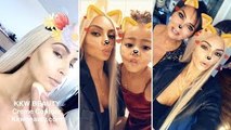 Kim Kardashian | Snapchat Videos | October 15th 2017 | ft Khloe Kardashian & North West